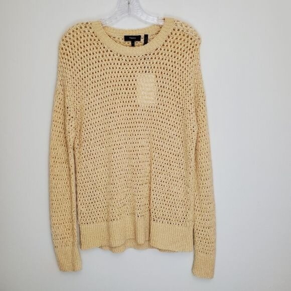 Theory Karenia sughero open knit sweater - Picture 1 of 8